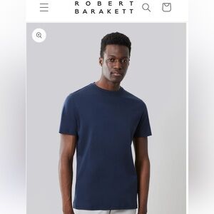 Robert Barakett Deep Blue Short Sleeve Tee